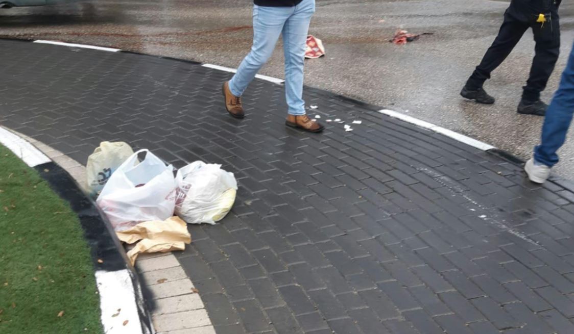 הקניות בזירת התאונה