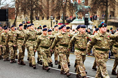 חיילים בריטיים, אילוסטרציה