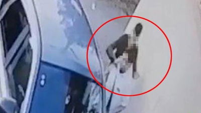 צפו בתיעוד: מחבל ערבי דוקר גבר חרדי ונמלט