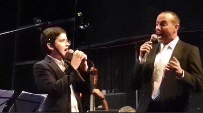 'נפשי': החזן שי אברמסון והילד נתי ברכהן