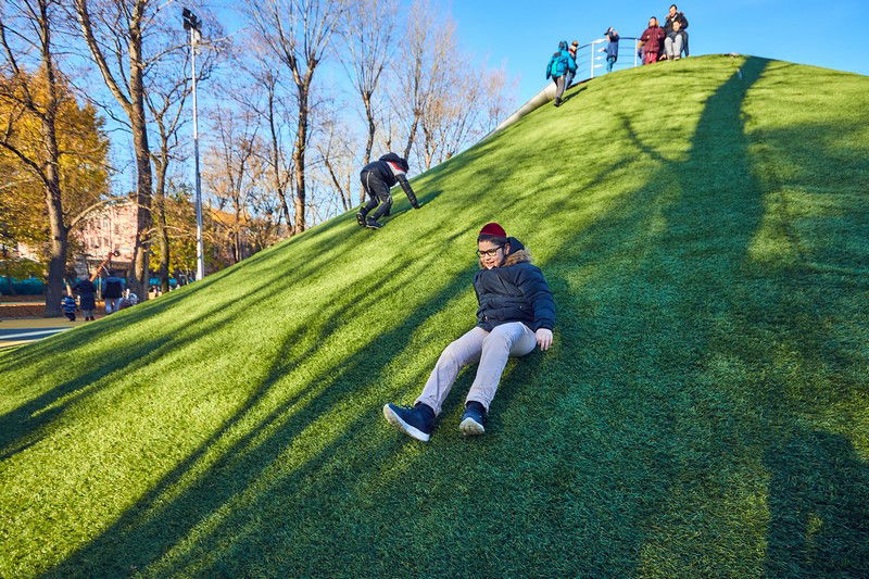 צפו: שלושה פארקים חדשים בשכונה היהודית