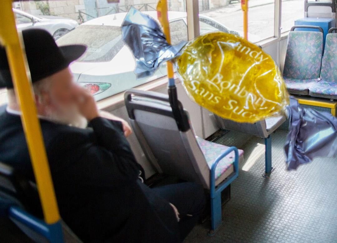 הסוכרייה שקיבלתי מאיש ה"פשששססס' - פקחה את עיני