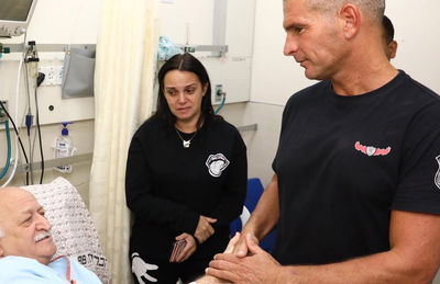 המפגש המרגש, בבית החולים