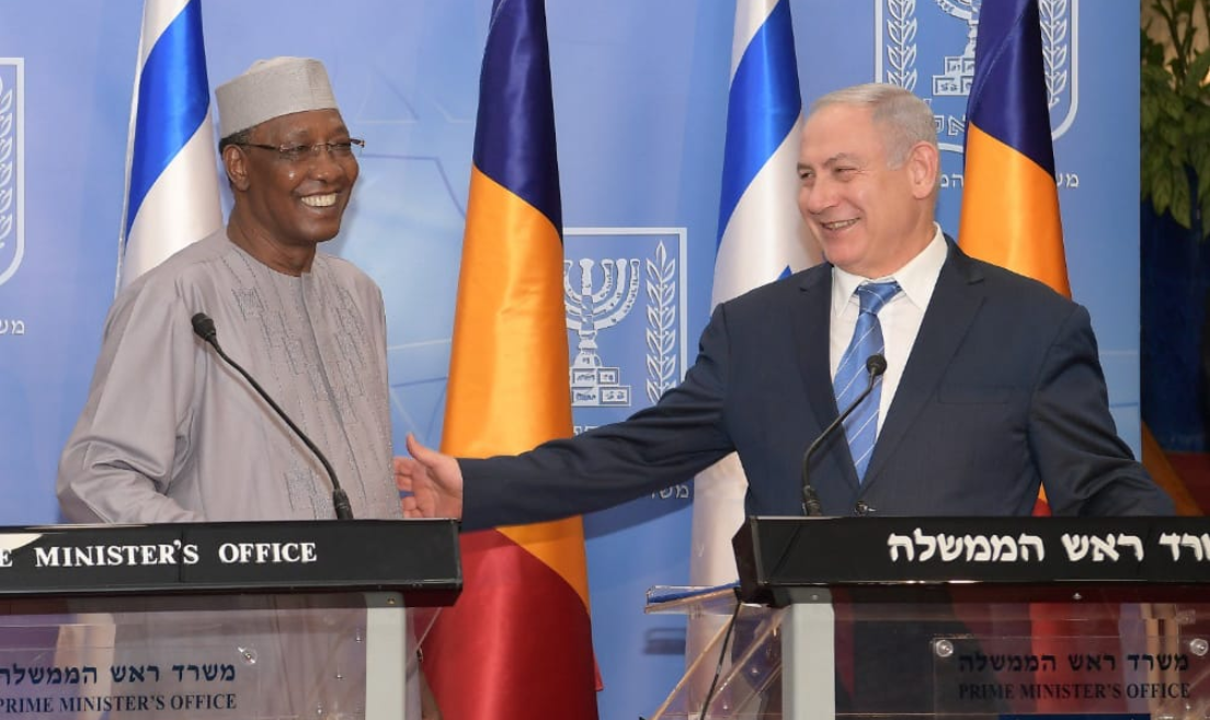 נתניהו והנשיא אידריס, הערב