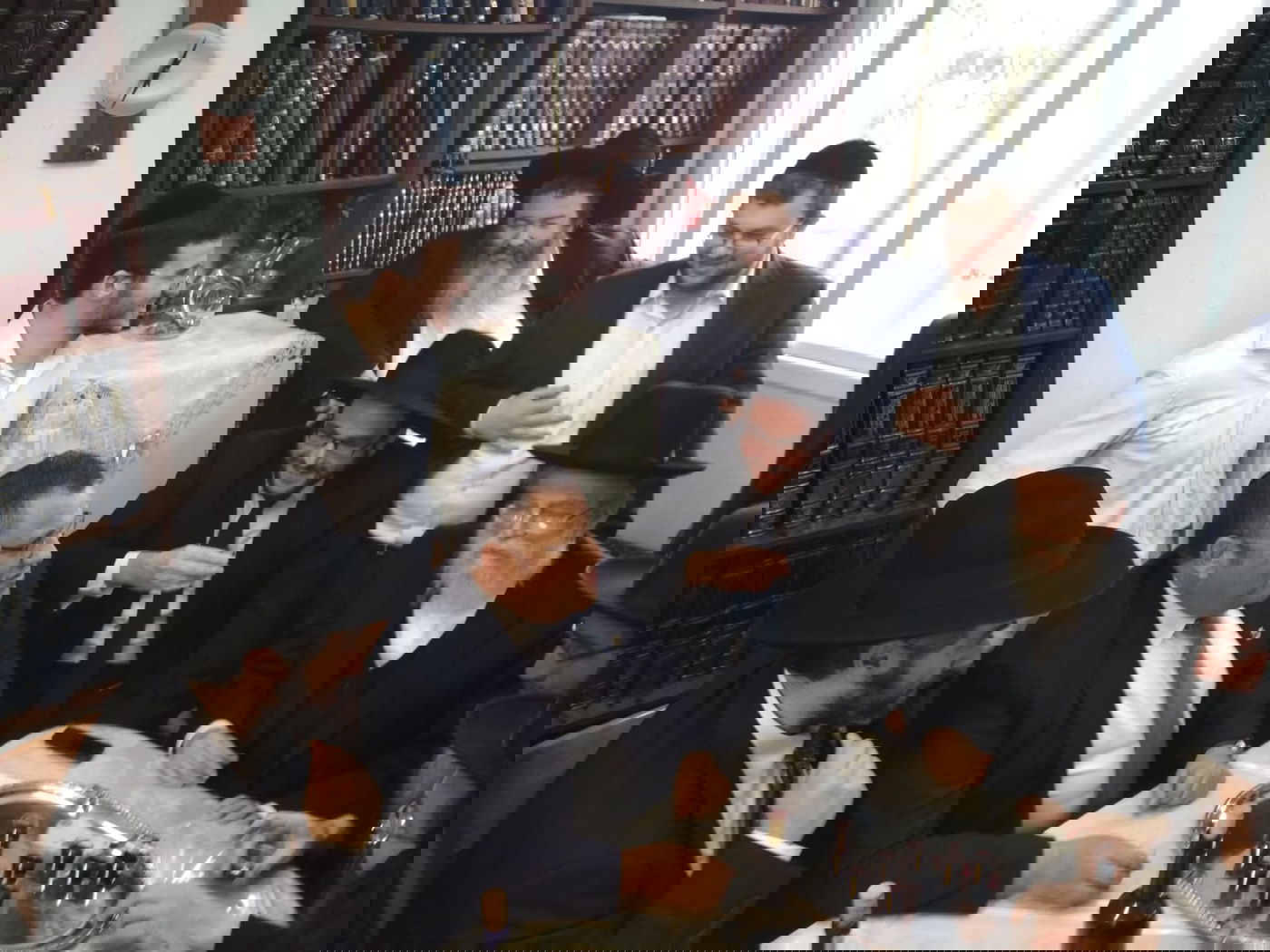 בית הרב אלישיב חגג עם ליאון: "כוח התורה ניצח את כוח הטומאה"