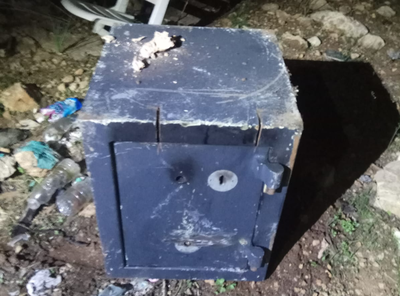 הכספת שנמצאה זרוקה