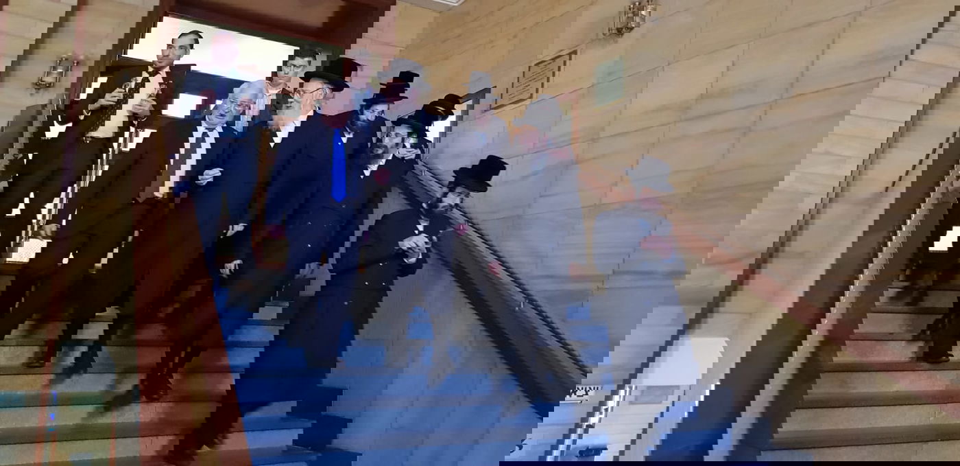 שגריר ארה"ב ביקר אצל האדמו"ר מבעלזא