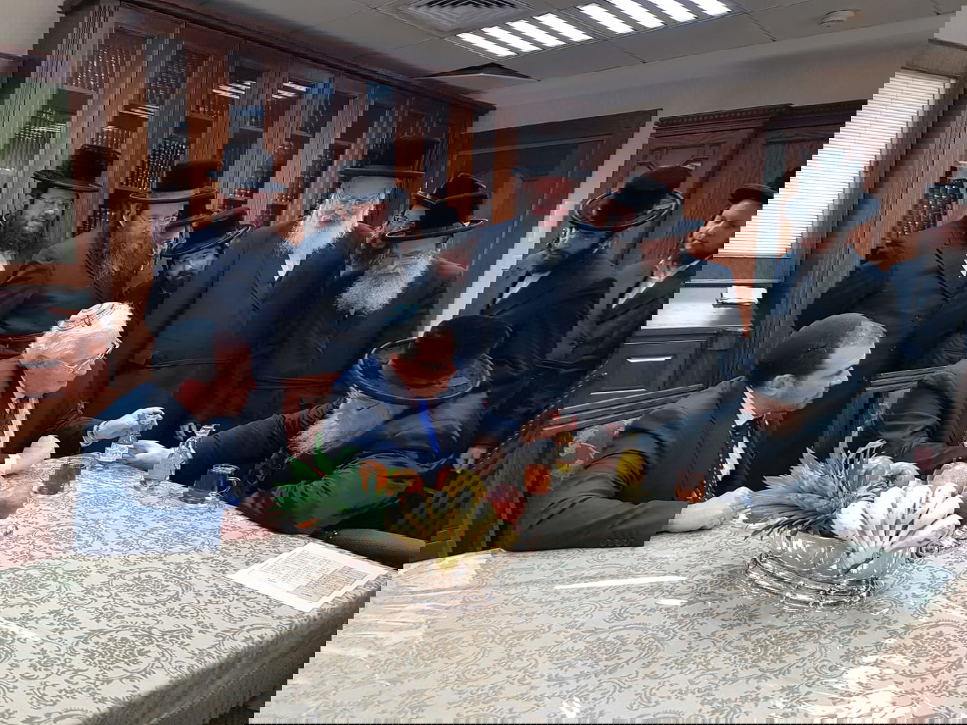 שגריר ארה"ב ביקר אצל האדמו"ר מבעלזא