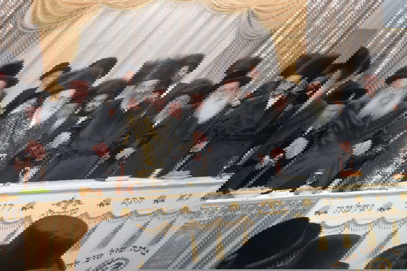 שמחת השבע ברכות לבת האדמו"ר מסאדיגורא