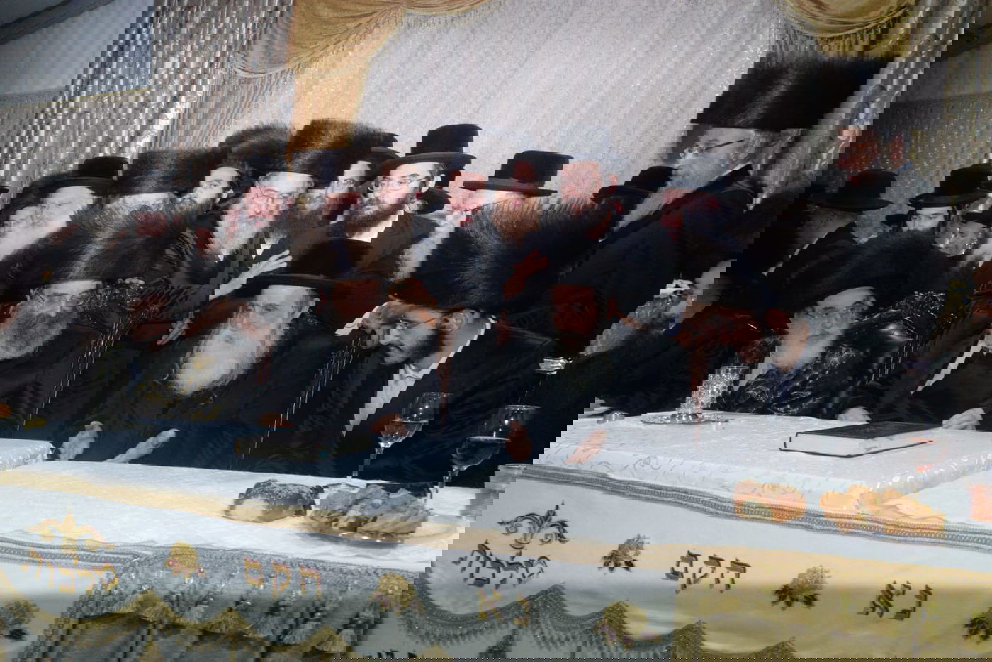 שמחת השבע ברכות לבת האדמו"ר מסאדיגורא