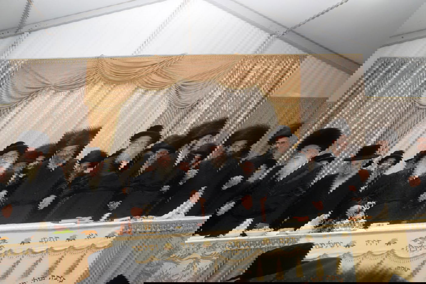 שמחת השבע ברכות לבת האדמו"ר מסאדיגורא