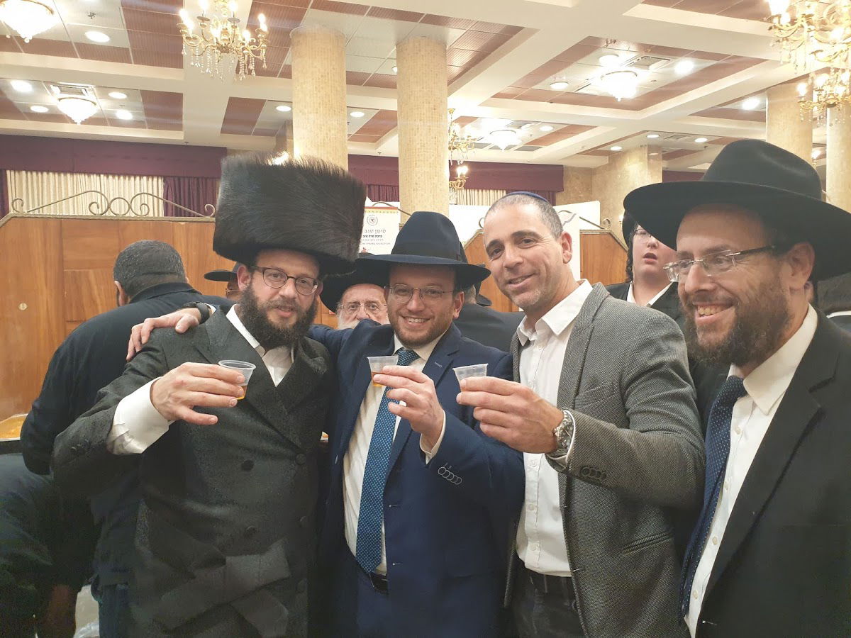 רבנים ואישי ציבור בחתונת בנו של סמנכ"ל איחוד הצלה