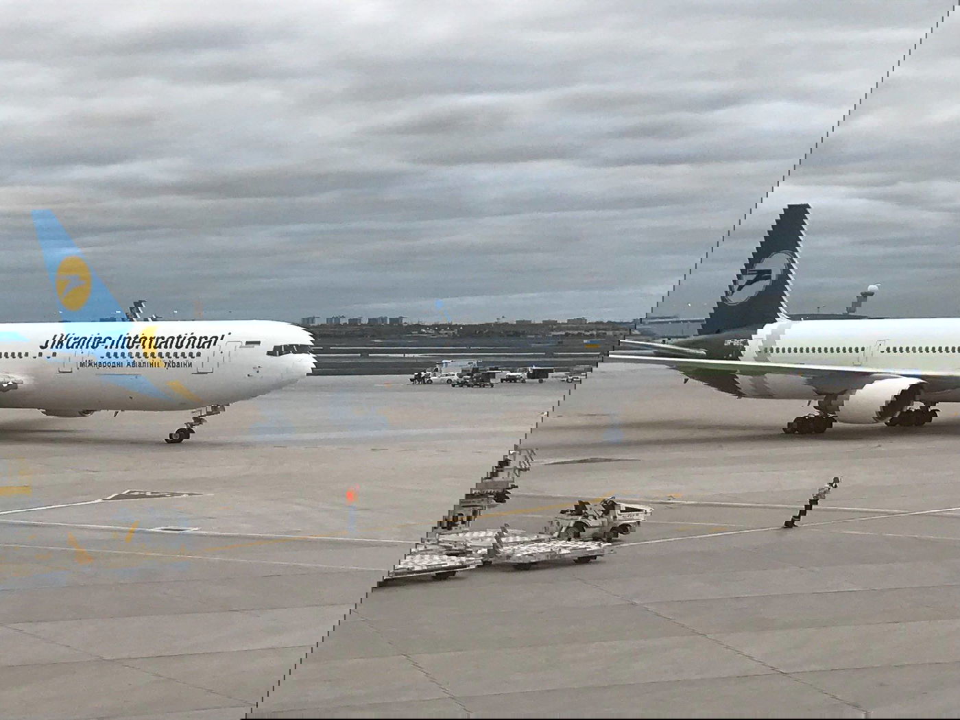 מטוס 'אוקראין אינטרנשיונל'