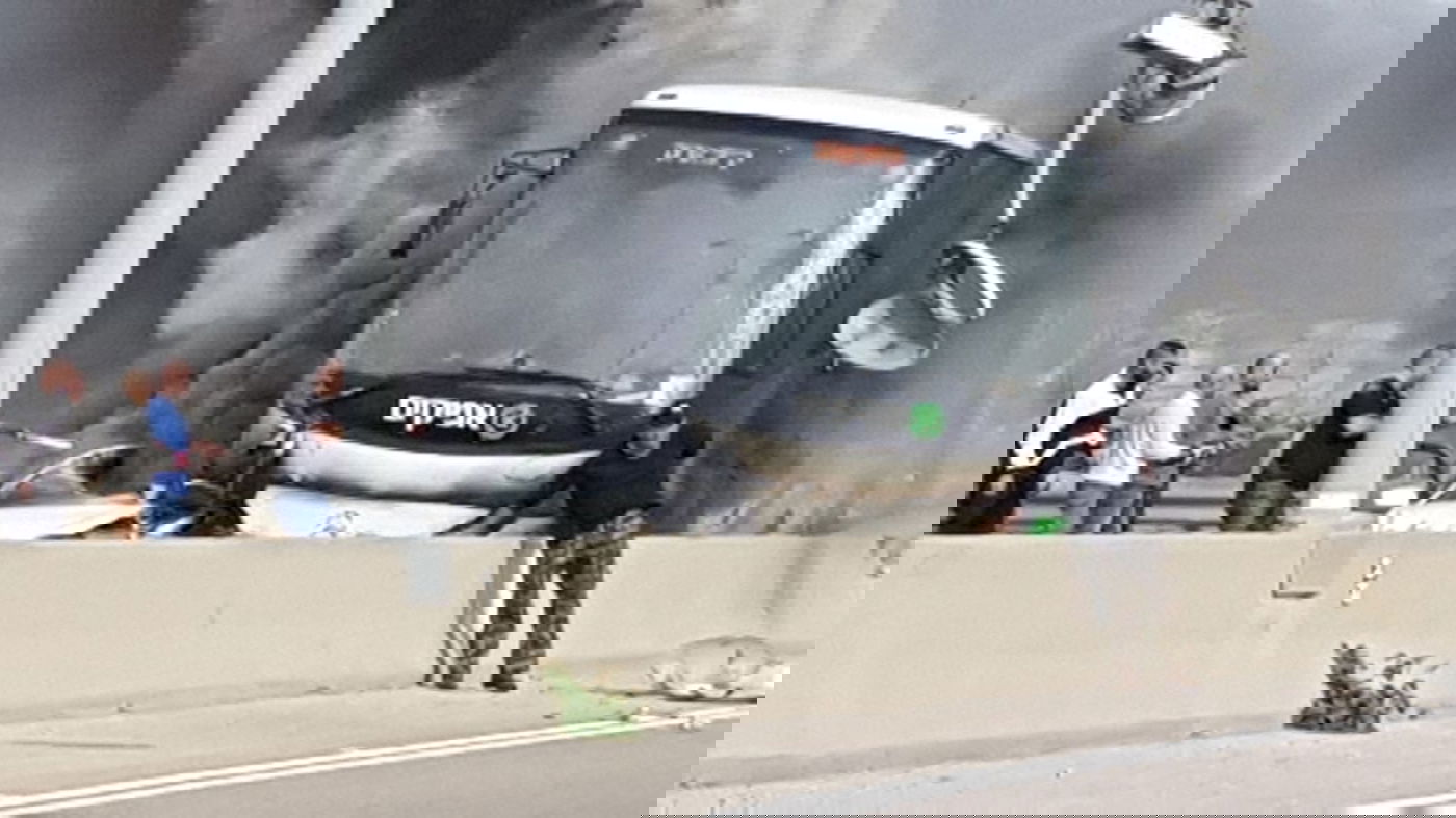 זירת התאונה