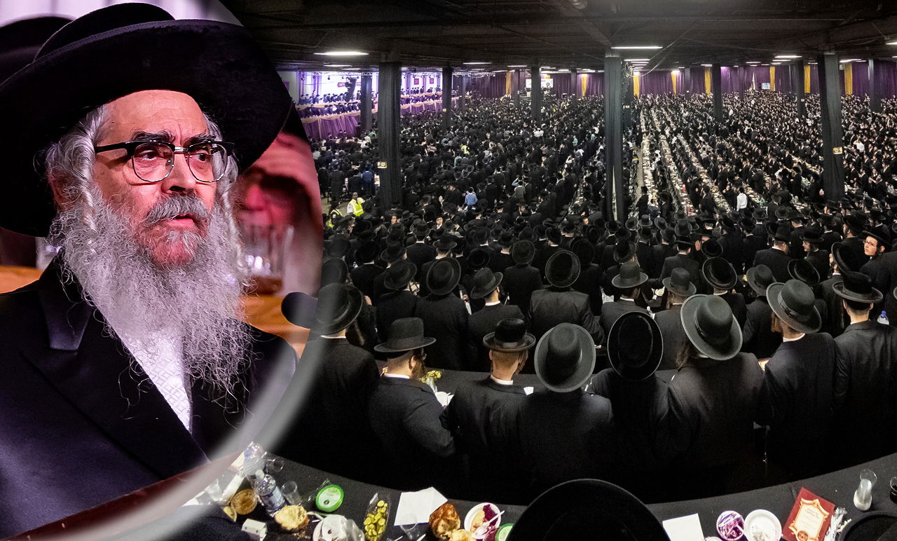 האדמו"ר מסאטמר ורבבות החסידים