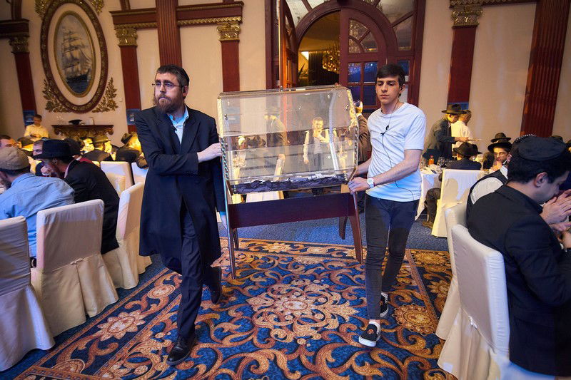 חגיגת י"ט כסלו בבירת רוסיה • וידאו וגלריה