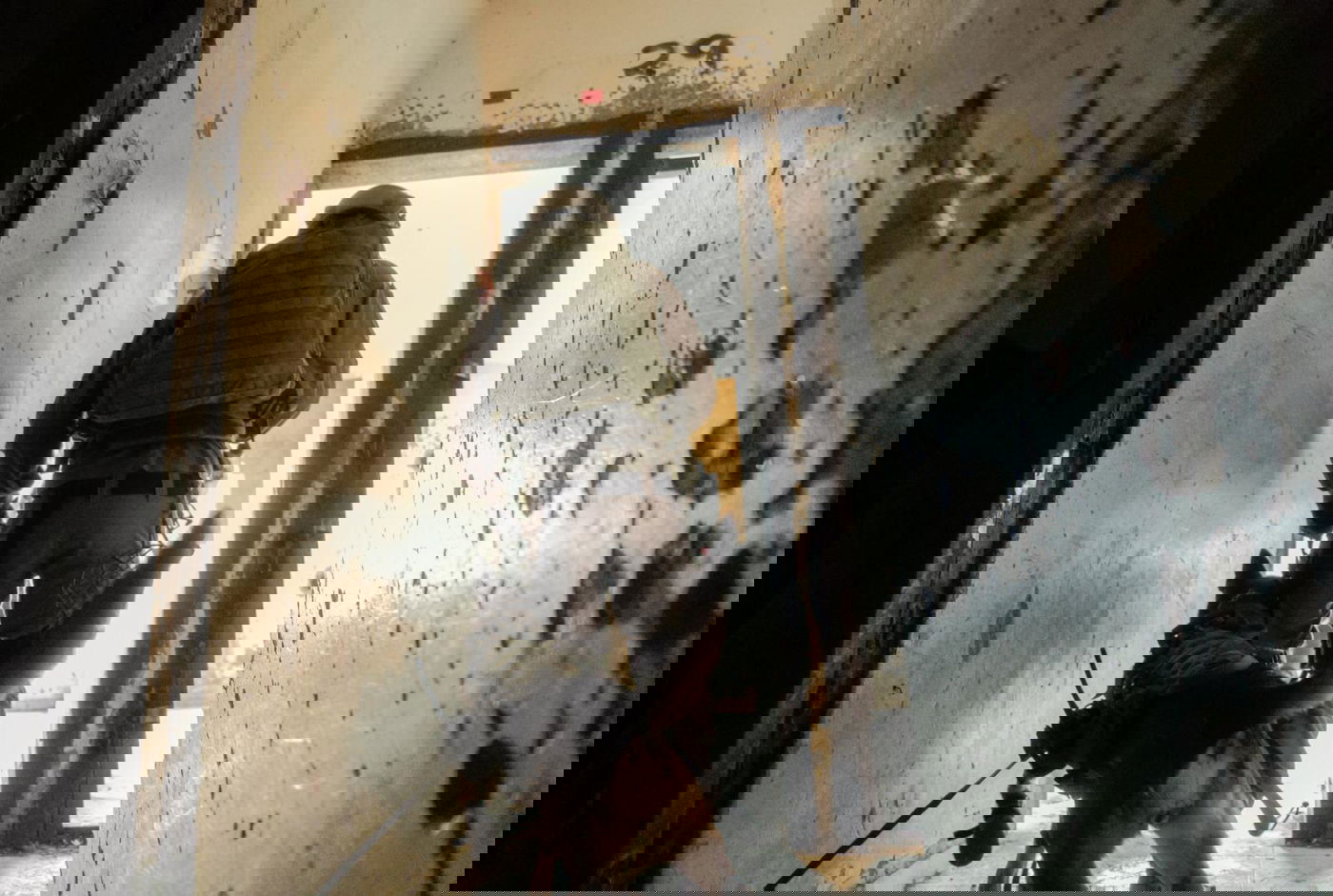 כלבים ולוחמים בתרגיל מיוחד ביחידת 'עוקץ'