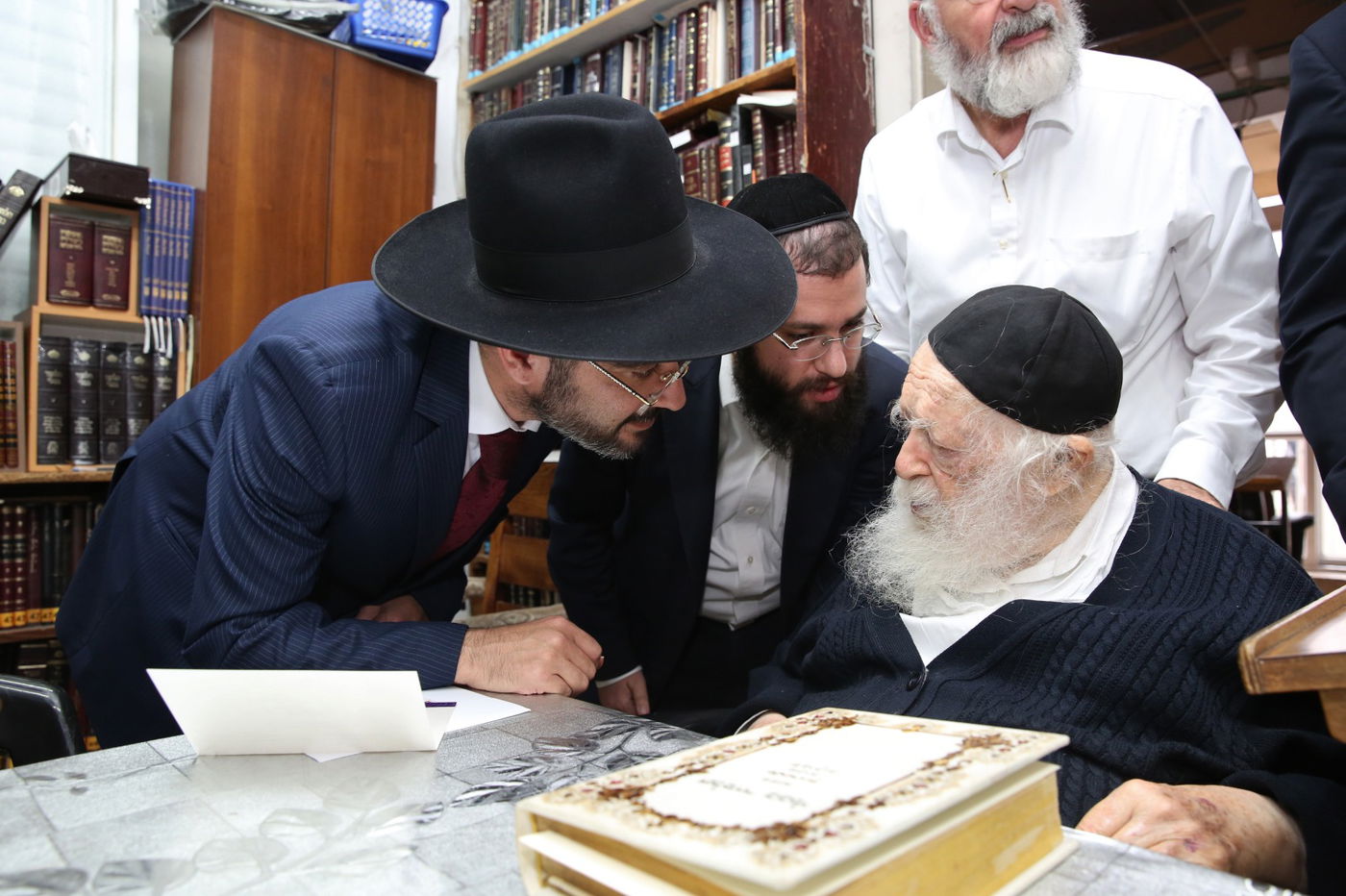 גדליהו בן שמעון בבית מרן שר התורה