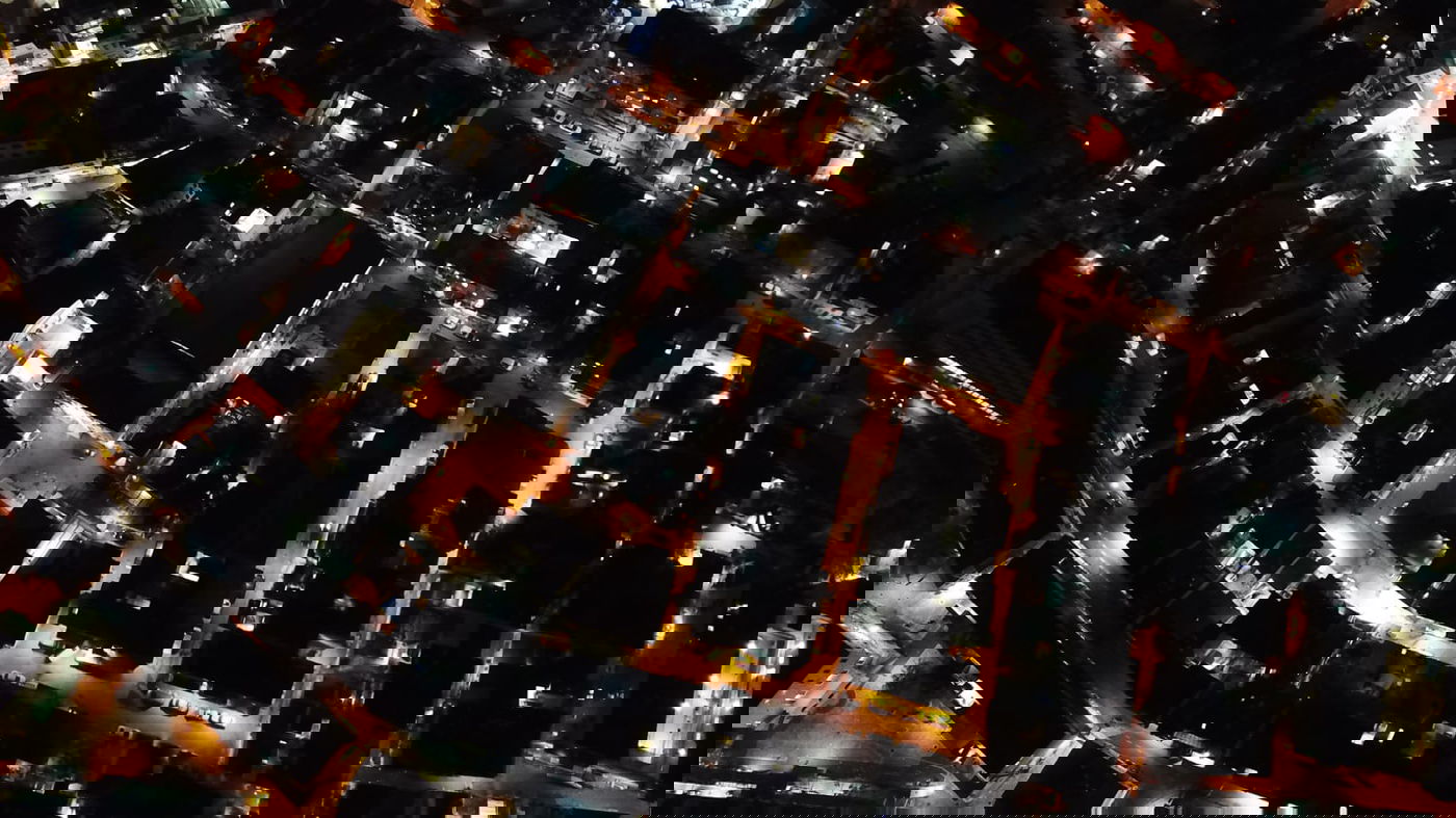 תיעוד מרהיב: מאה שערים וירושלים מהאוויר