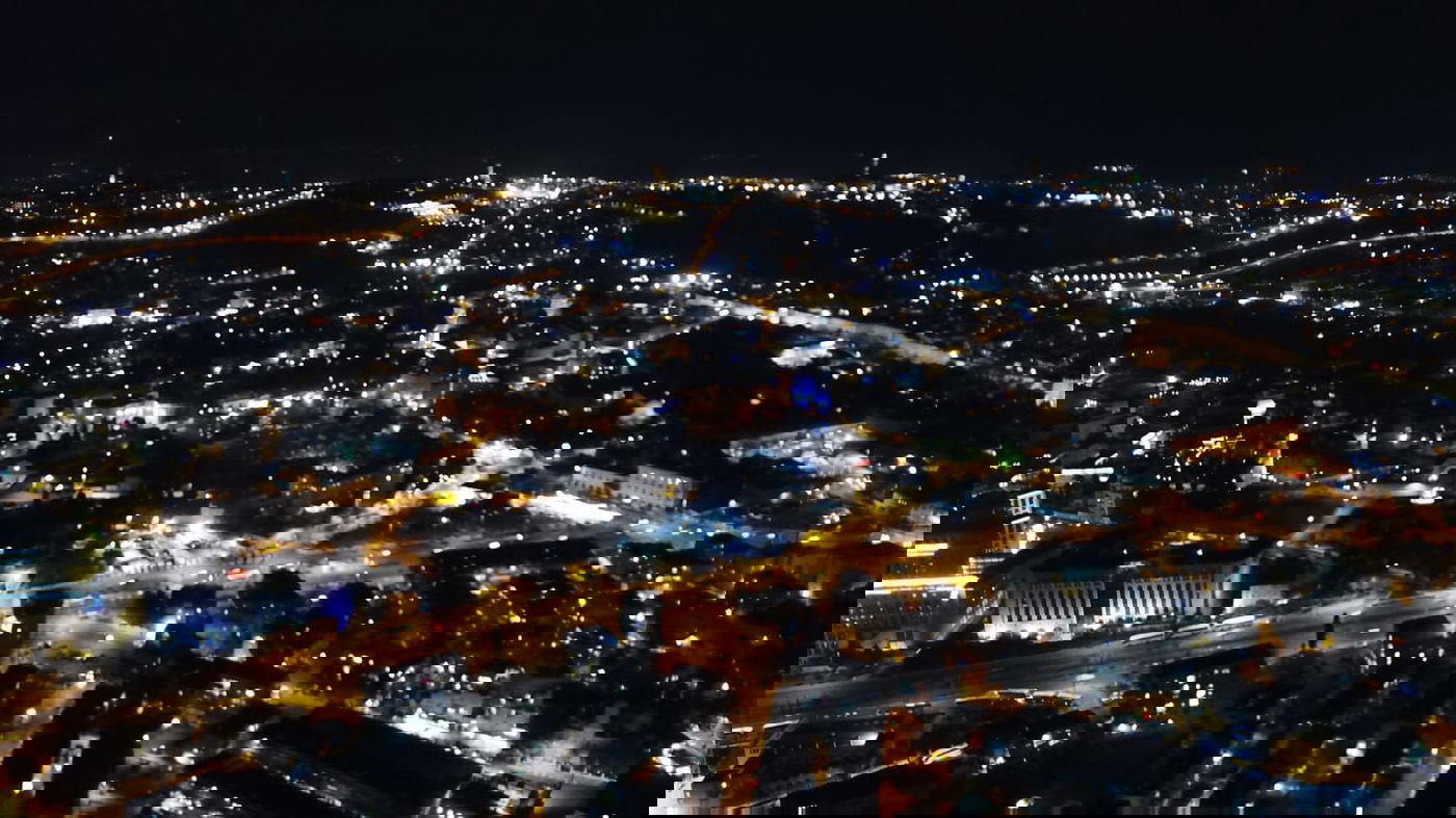 תיעוד מרהיב: מאה שערים וירושלים מהאוויר