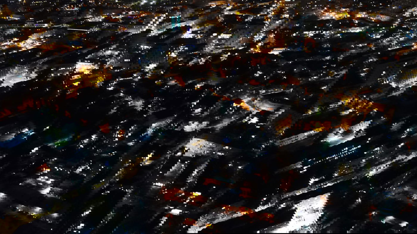 תיעוד מרהיב: מאה שערים וירושלים מהאוויר