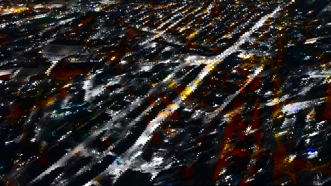 תיעוד מרהיב: מאה שערים וירושלים מהאוויר