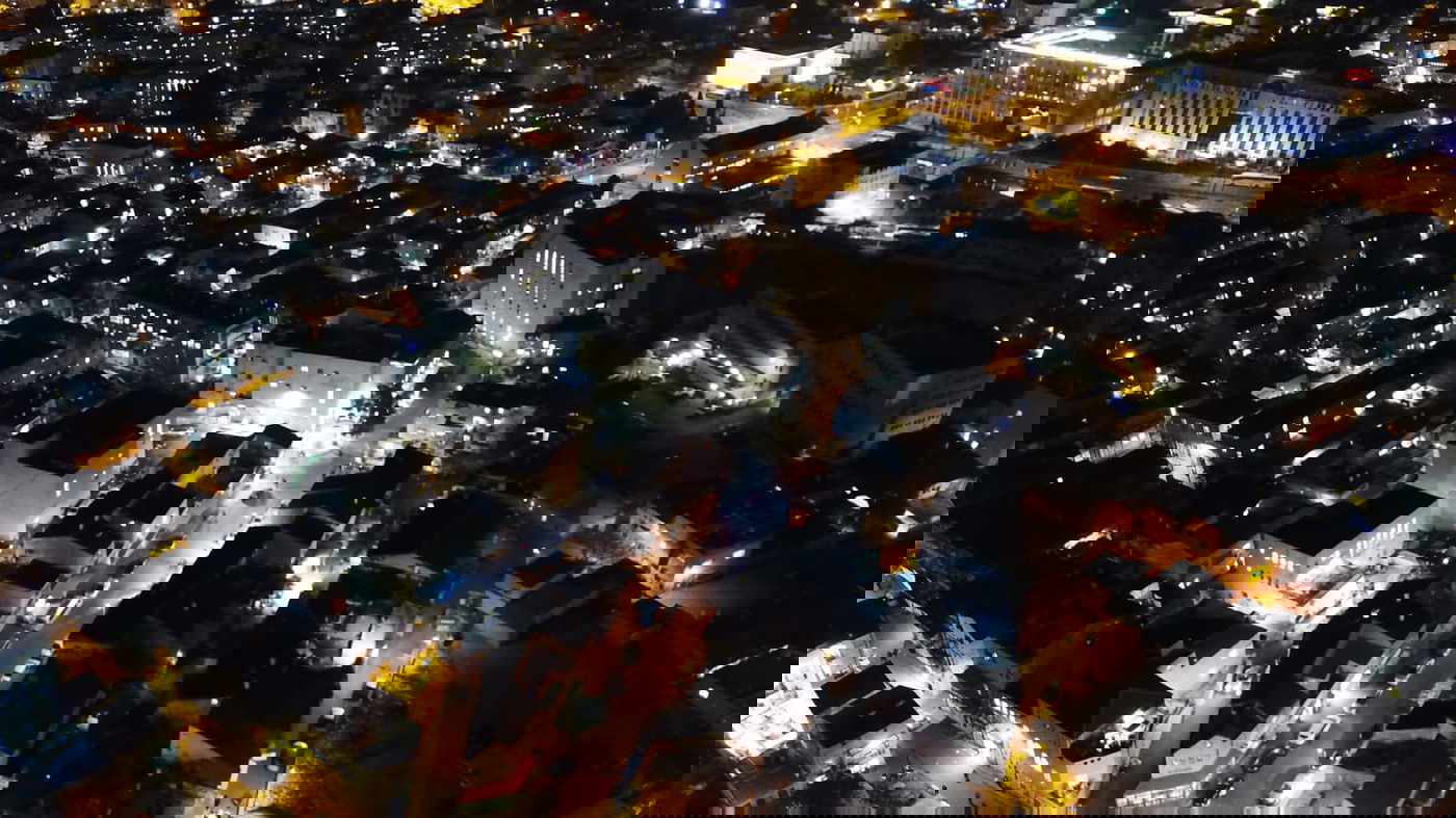 תיעוד מרהיב: מאה שערים וירושלים מהאוויר