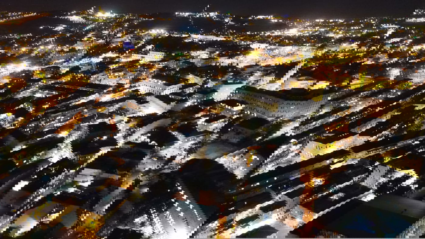 תיעוד מרהיב: מאה שערים וירושלים מהאוויר