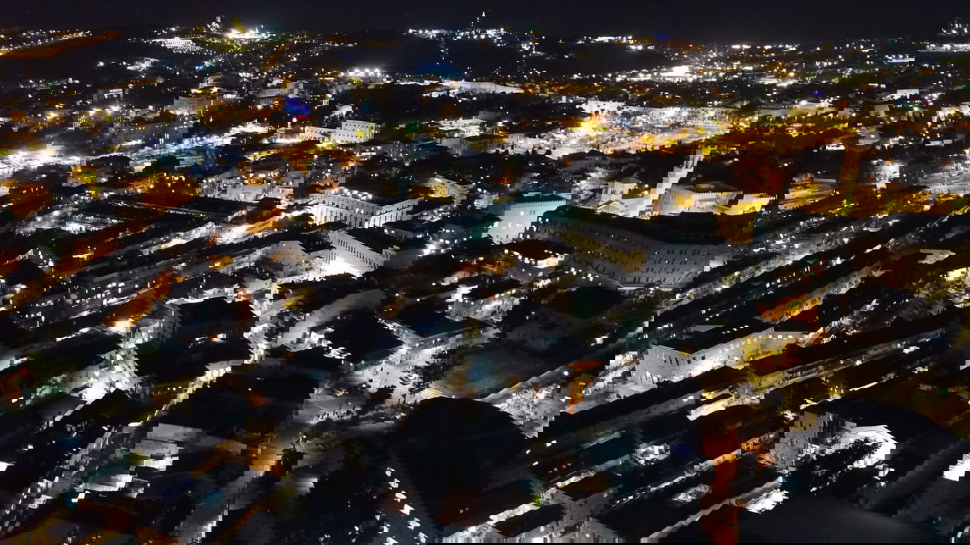 תיעוד מרהיב: מאה שערים וירושלים מהאוויר