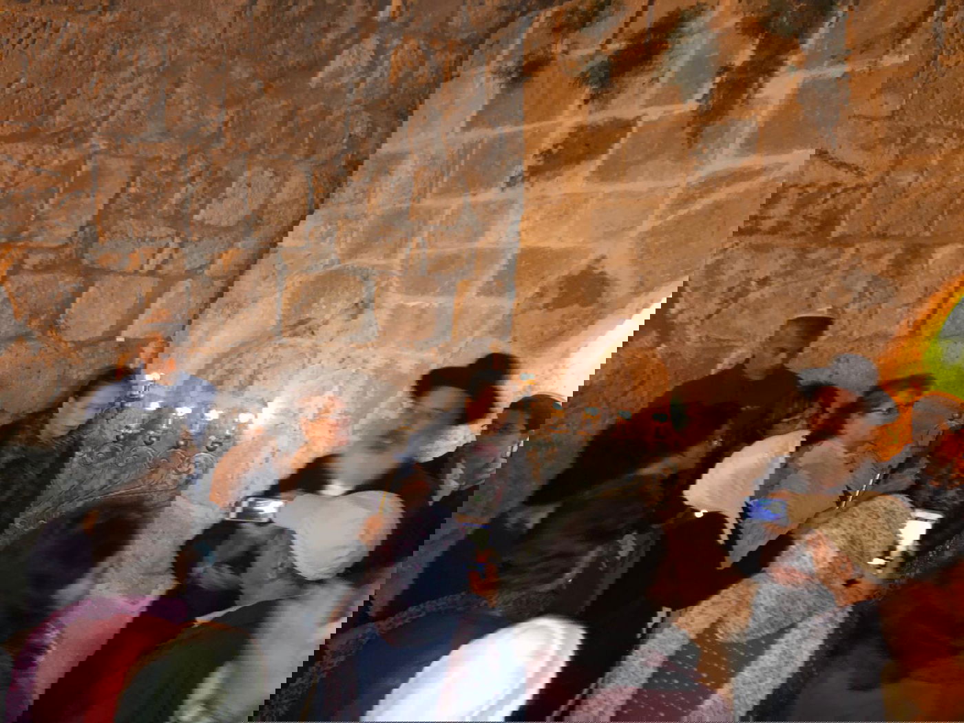 יוסי דייטש הדליק נרות חנוכה ברובע המוסלמי