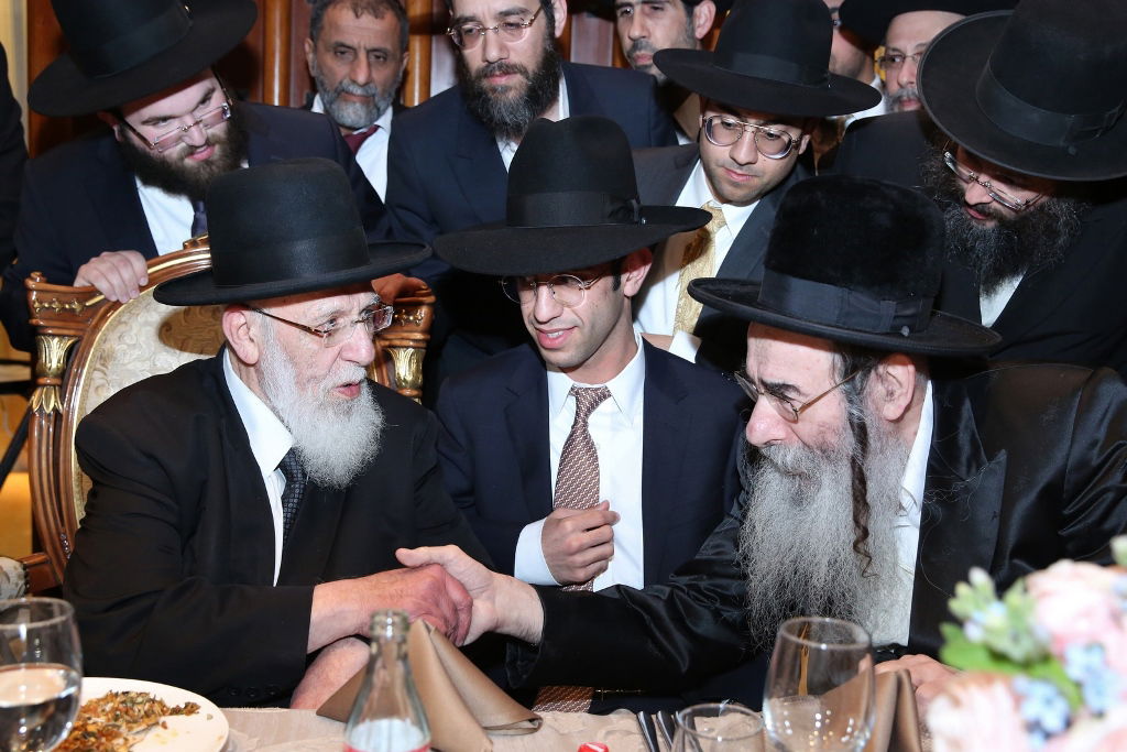 הנגיד ערך שבע ברכות לנכד נשיא המועצת