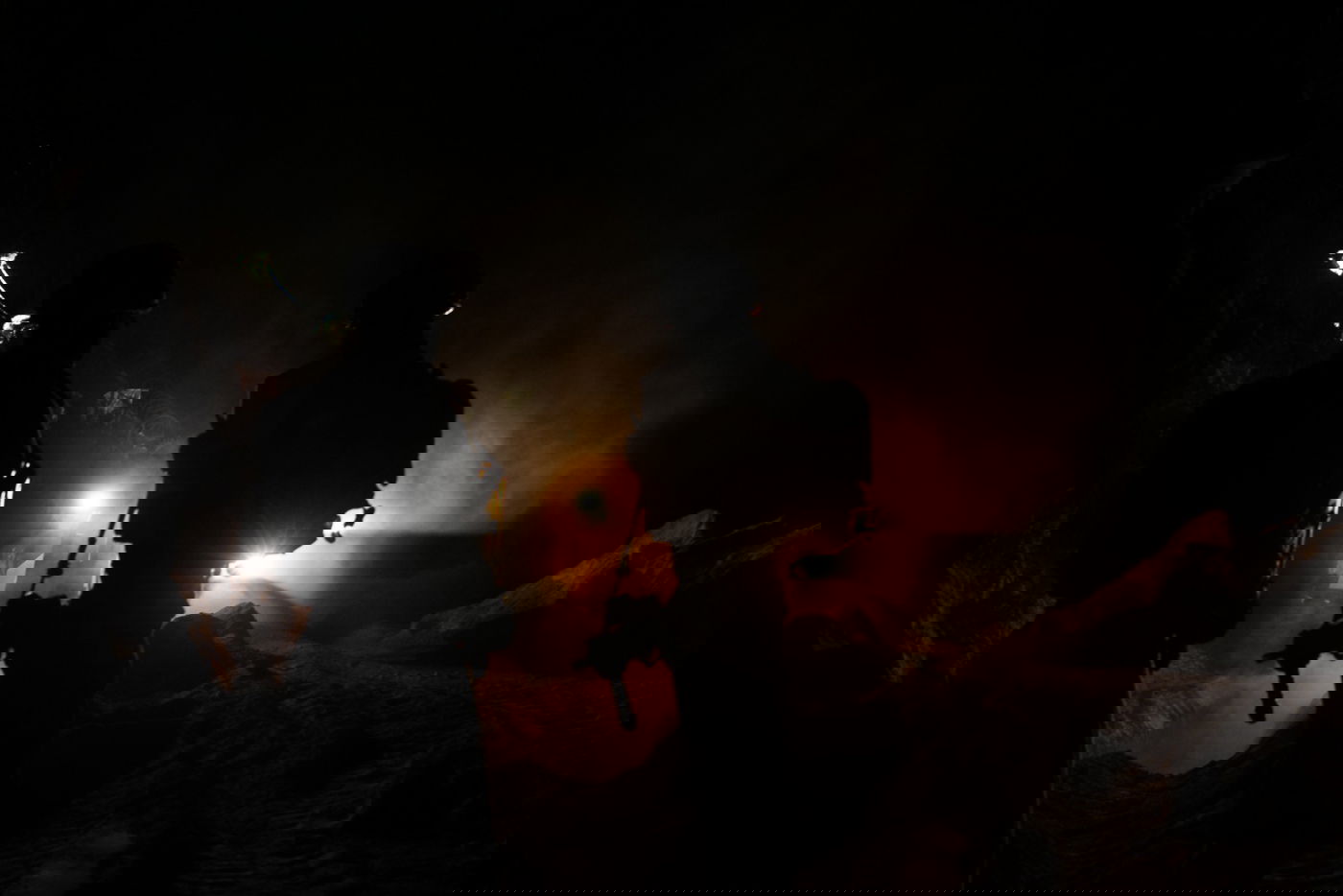 העבודות ההנדסיות בשטח