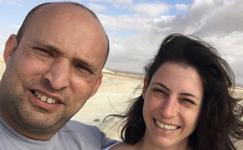 נפתלי בנט ורעייתו גילת