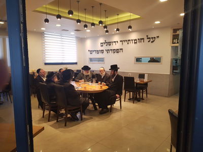 רבני העדה בסיור כשרות באנטריקוט