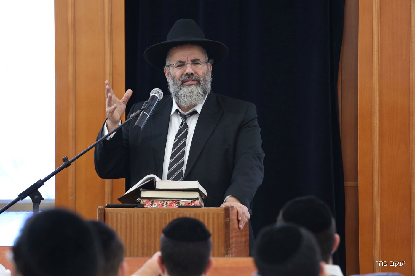 בישיבת "תורת דוד" ספדו למרן הרב שטיינמן זצ"ל