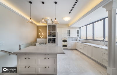 מטבח מעוצב ויוקרתי במבצעי סוף שנה אצלך בבית