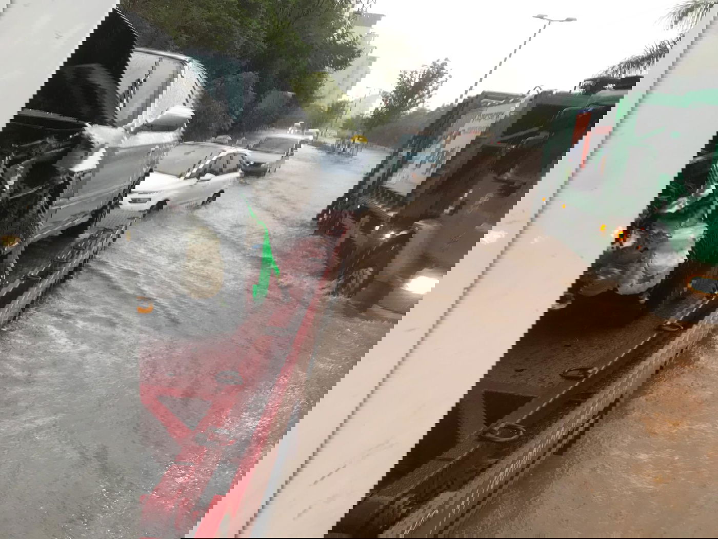 הצפות בראשון לציון, קרדיט: חדר מצב ארצי