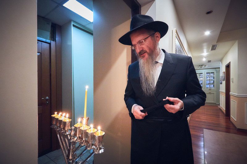 תיעוד מסכם: כך חגגו חנוכה בבירת רוסיה