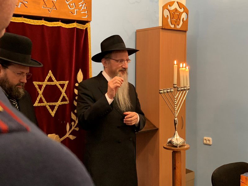 תיעוד מסכם: כך חגגו חנוכה בבירת רוסיה