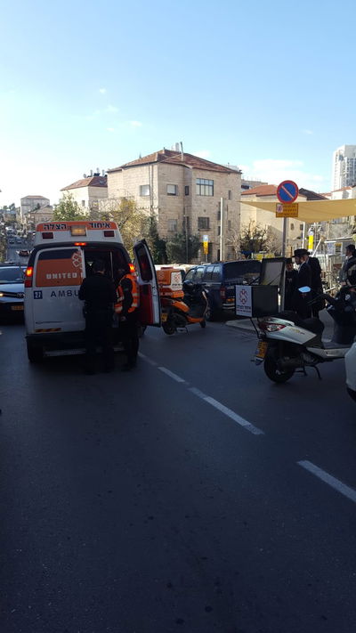 חרדי כבן 70 נפצע בתאונה; מצבו בינוני