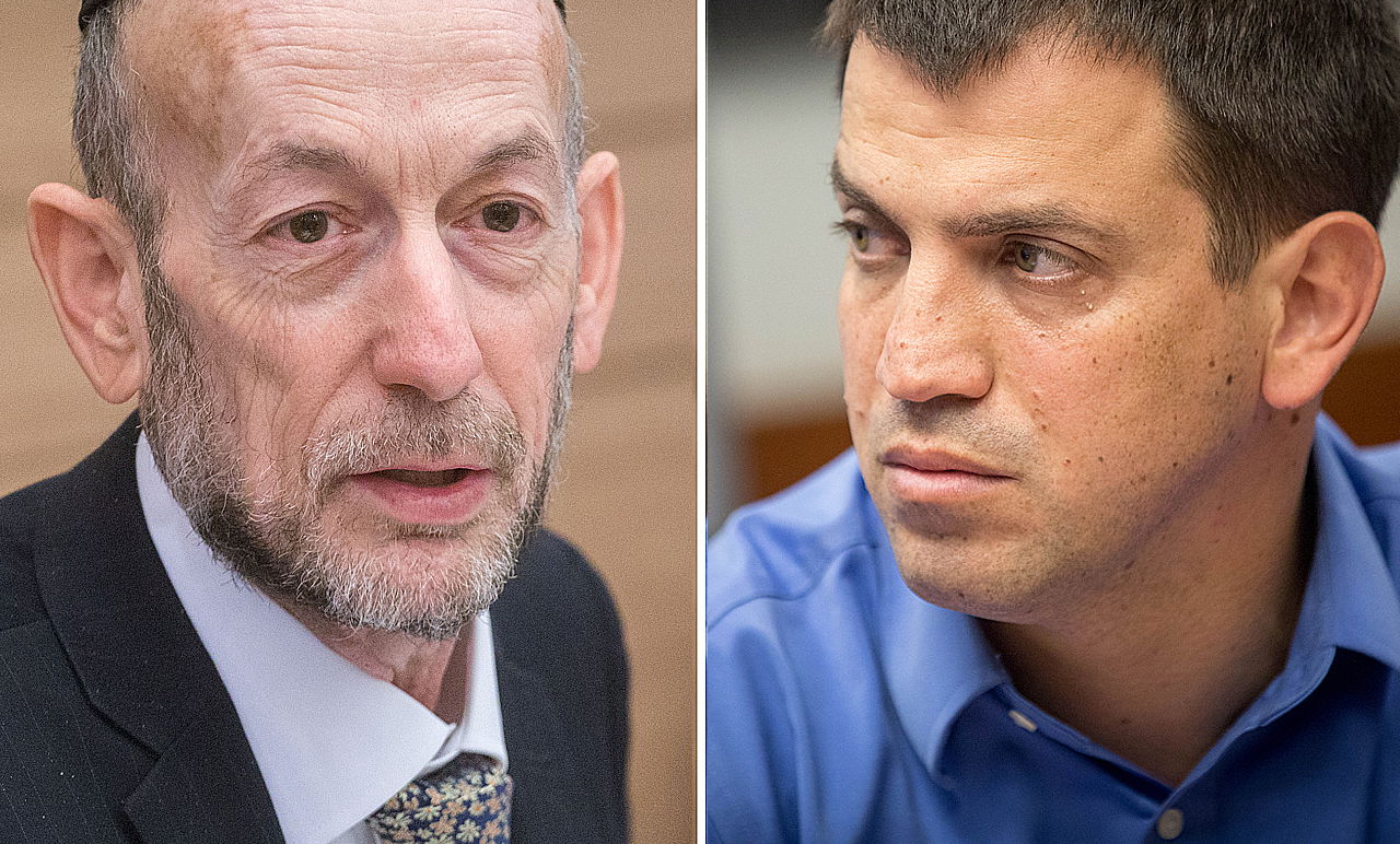 שאול מרידור וח"כ אורי מקלב