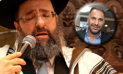 רון קובי לצד הרב בוחבוט