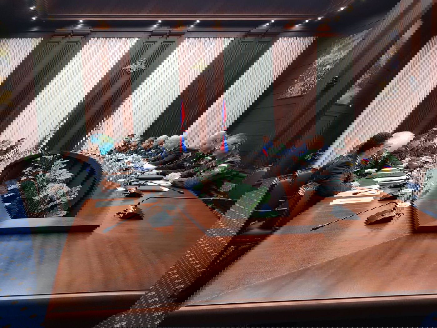 משלחת צה"ל במפגש תיאום עם צבא רוסיה