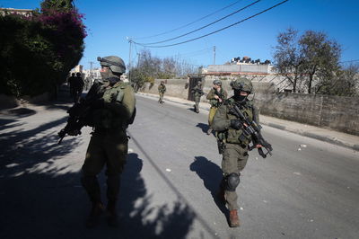 חיילי צה"ל ברמאללה