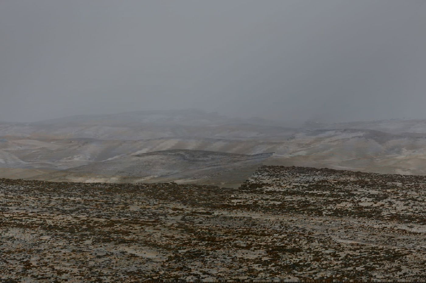 תיעוד מרהיב של הרי מדבר יהודה וים המלח