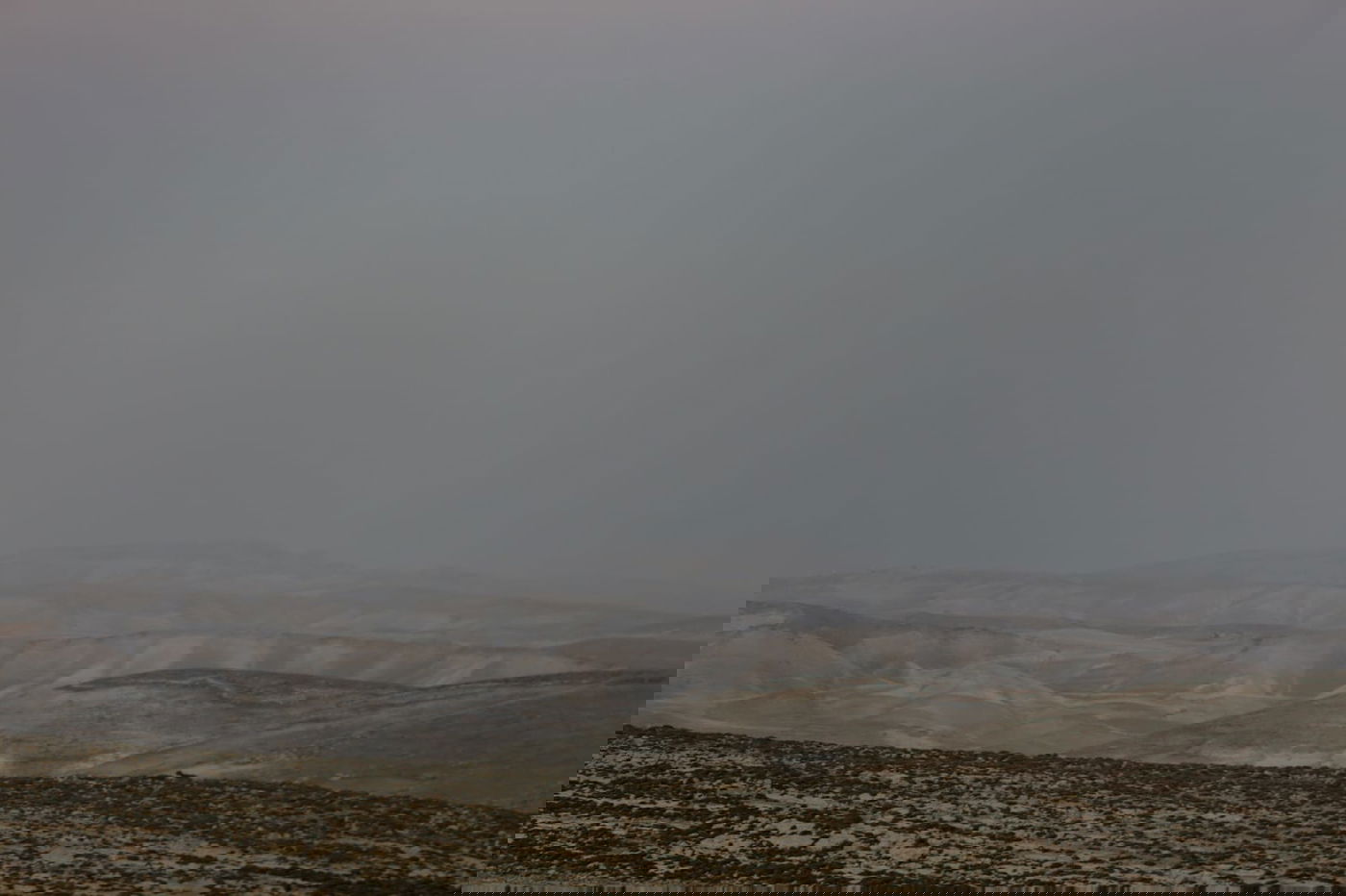 תיעוד מרהיב של הרי מדבר יהודה וים המלח