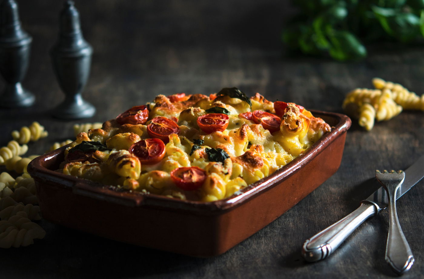 פסטה מנחמת לערב חורפי