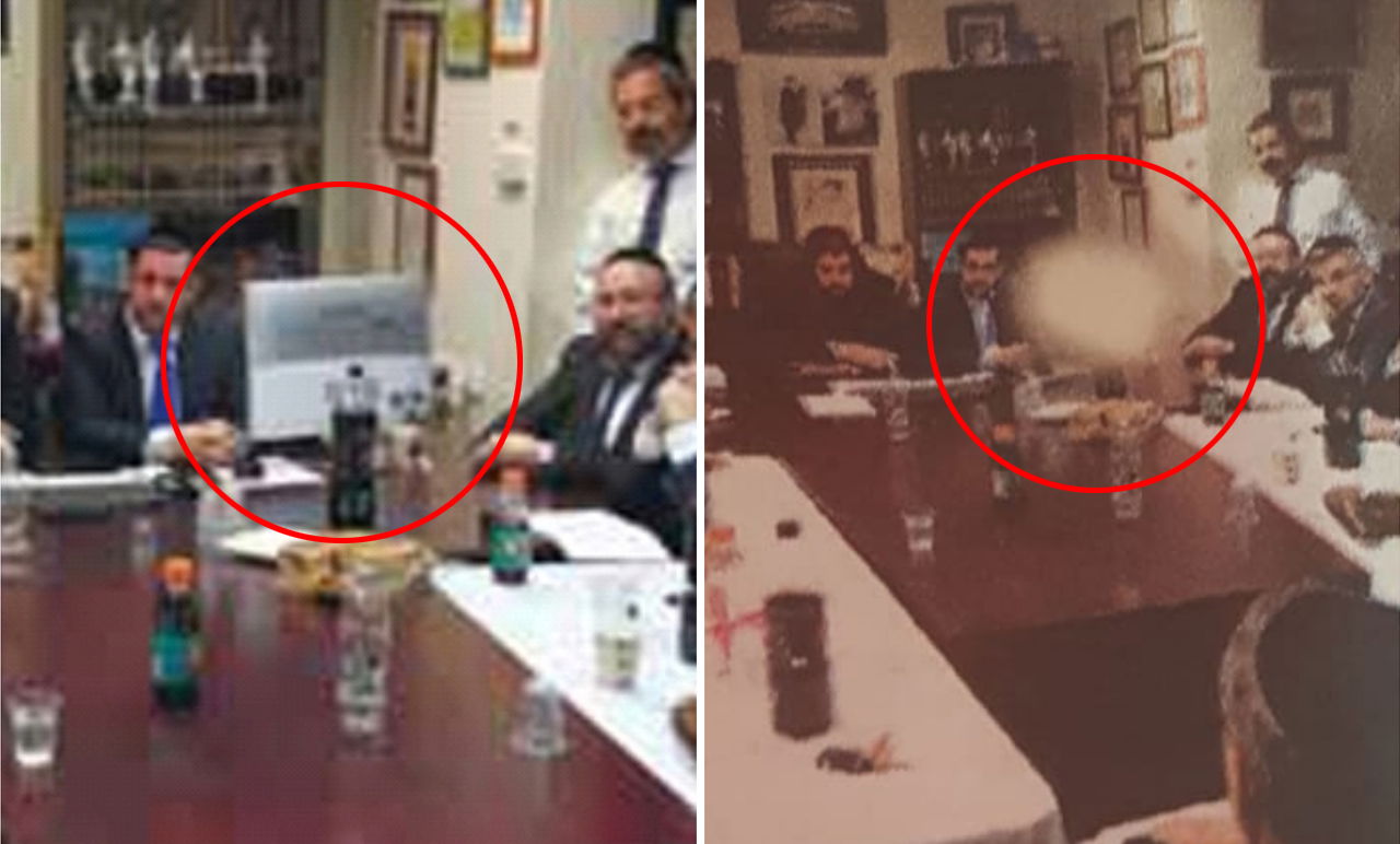 מימין - 'המודיע', משמאל - 'המבשר'