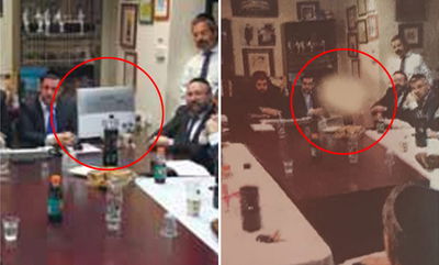 מימין - 'המודיע', משמאל - 'המבשר'