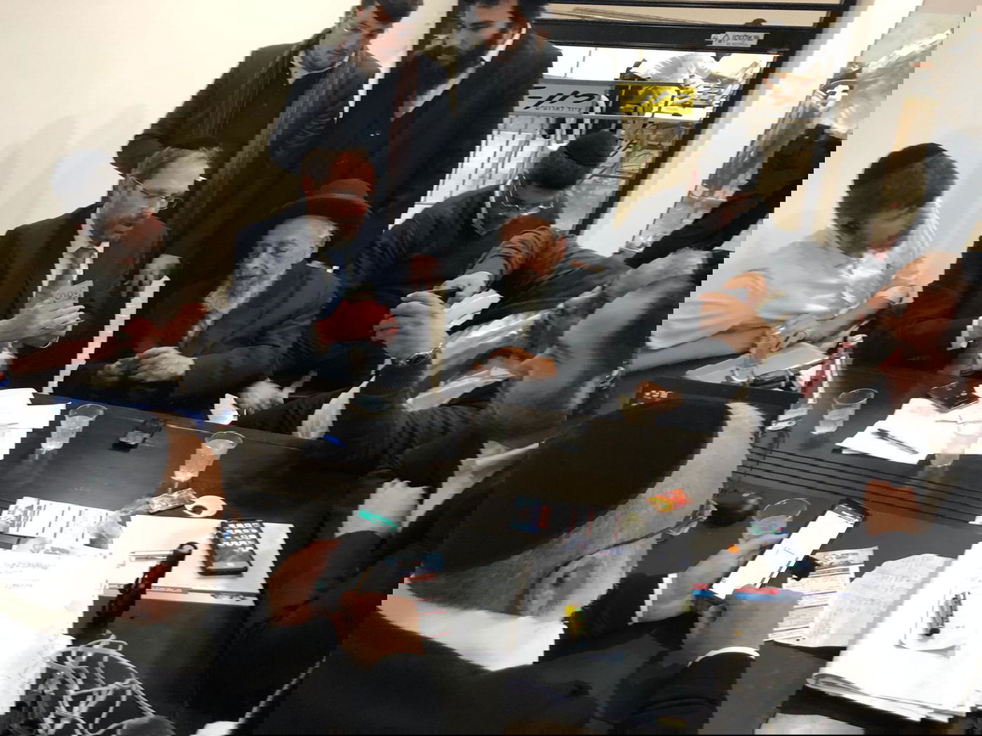 הרב בעדני הגיע בעיצומו של הקמפיין